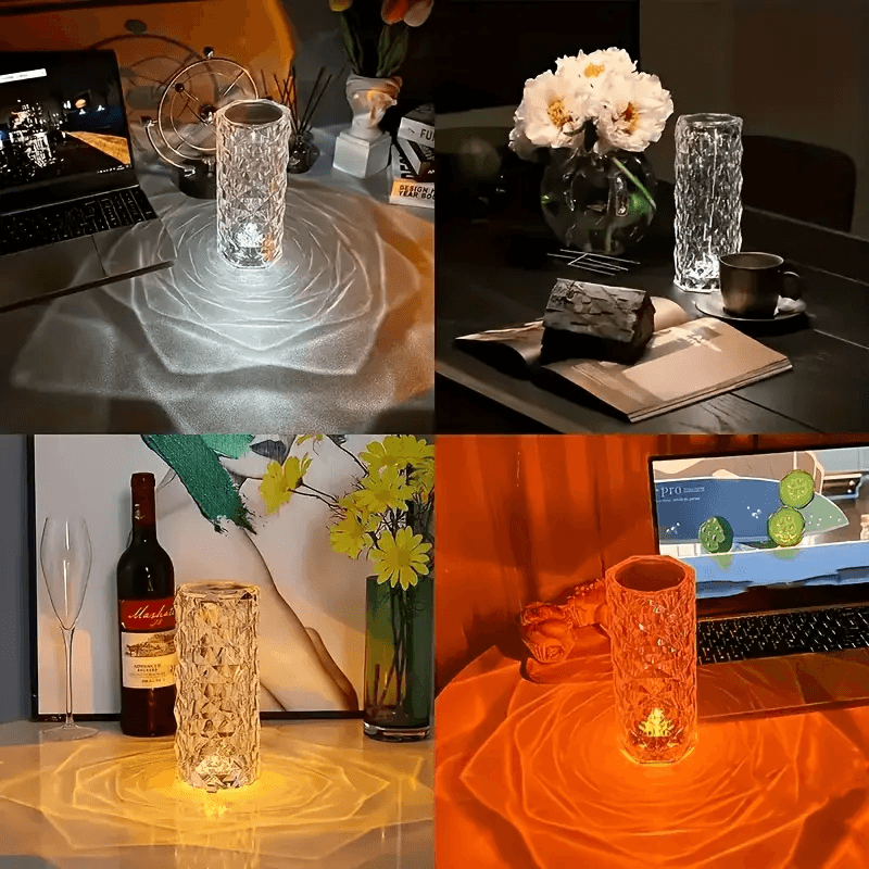 LED Crystal Table Lamp - UrbanSafa