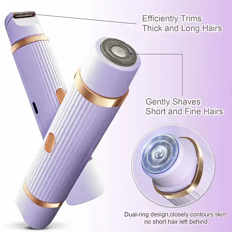 Double Head Electric Shaver | Rechargeable Dual Blade Shaving Machine for Men