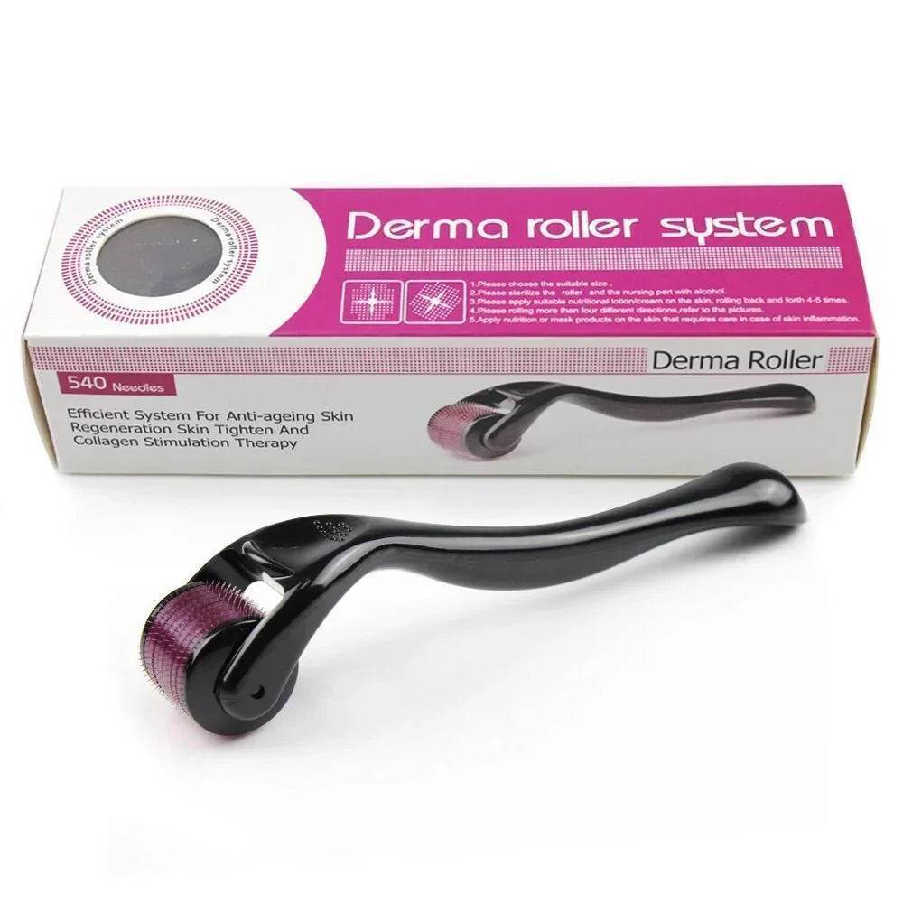 Derma Roller 540 Micro-Needles 0.5mm – Skin, Face & Beard Microneedling Tool - UrbanSafa