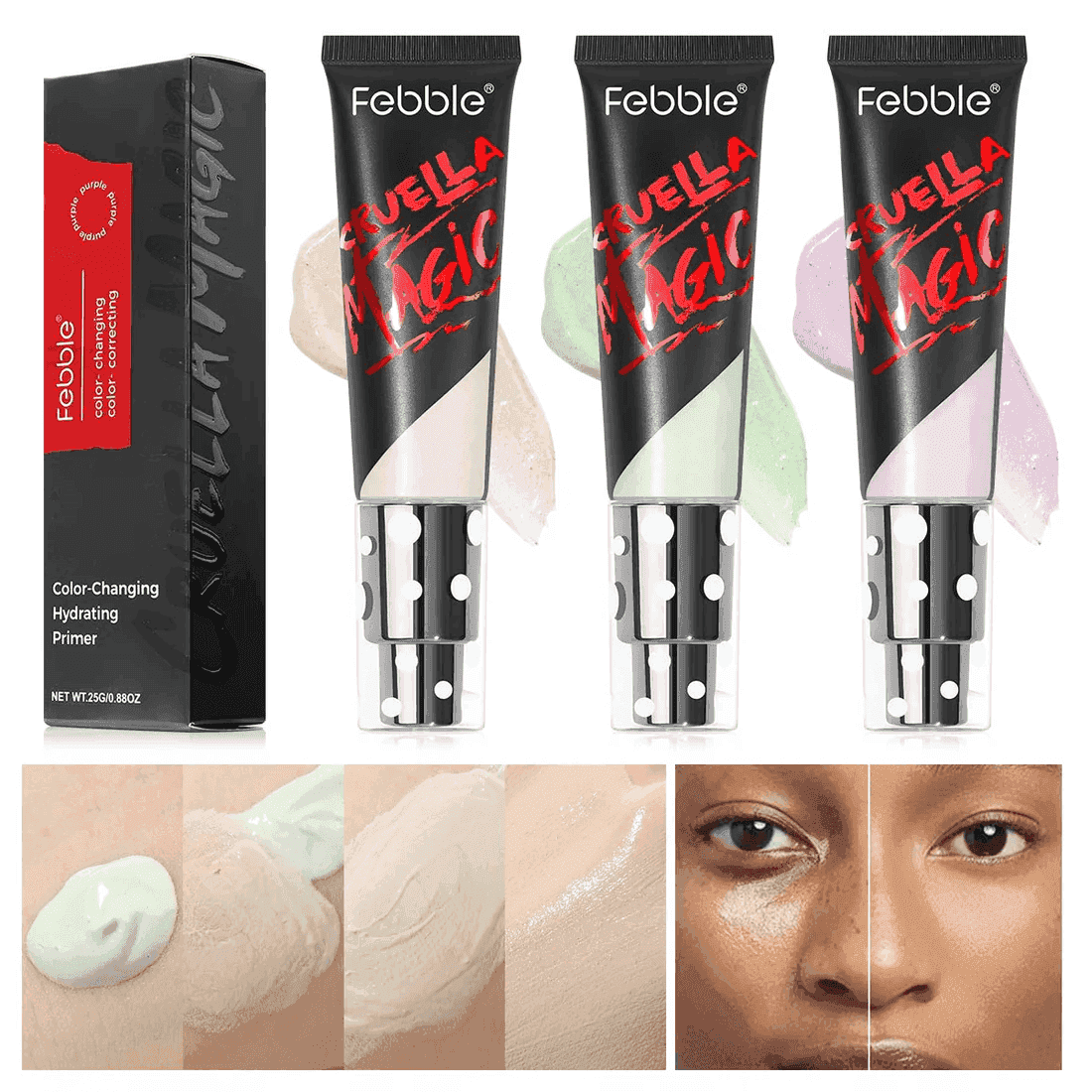 Febble - Magic Color-Changing Hydrating Primer (Original) - UrbanSafa