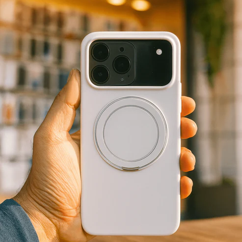 MagSafe-Compatible Silicone Shockproof iPhone Cover