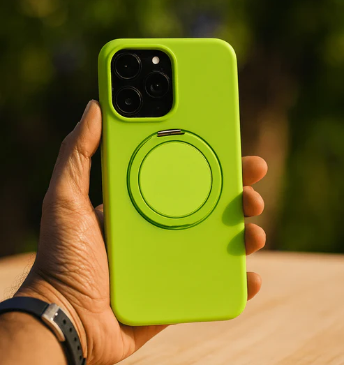 MagSafe-Compatible Silicone Shockproof iPhone Cover