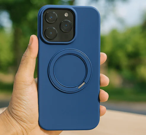 MagSafe-Compatible Silicone Shockproof iPhone Cover