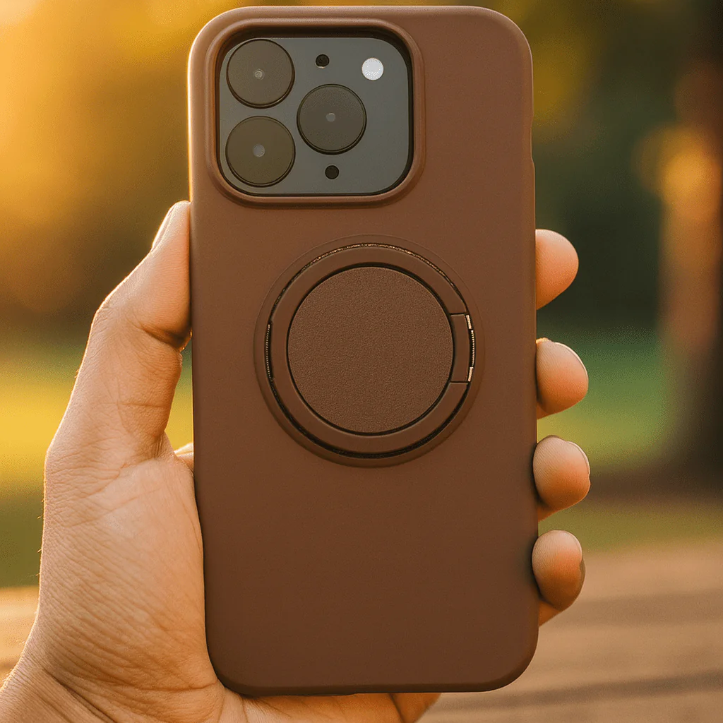 MagSafe-Compatible Silicone Shockproof iPhone Cover