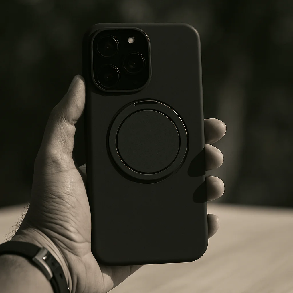 MagSafe-Compatible Silicone Shockproof iPhone Cover