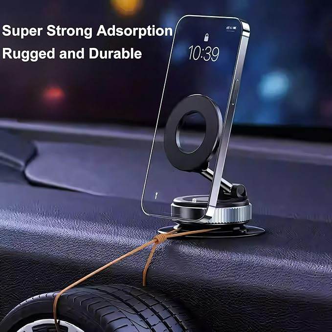 Magnetic Phone Holder with vacuum suction - UrbanSafa
